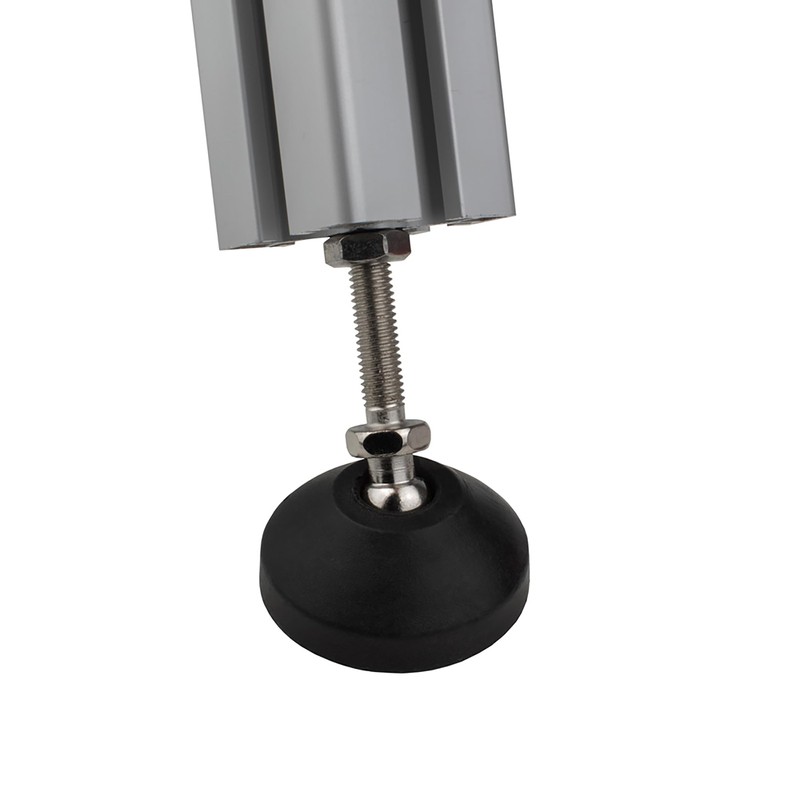 Articulated Foot Stand M12 x 100 mm Plate 60 mm