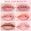 5 PCS Honey Pot Bee Lip Balm (honey,Strawberry, Watermelon, Apple,Cherry),