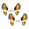 FMF Exhaust Factory 4.1 Decals (White) 2 PACK