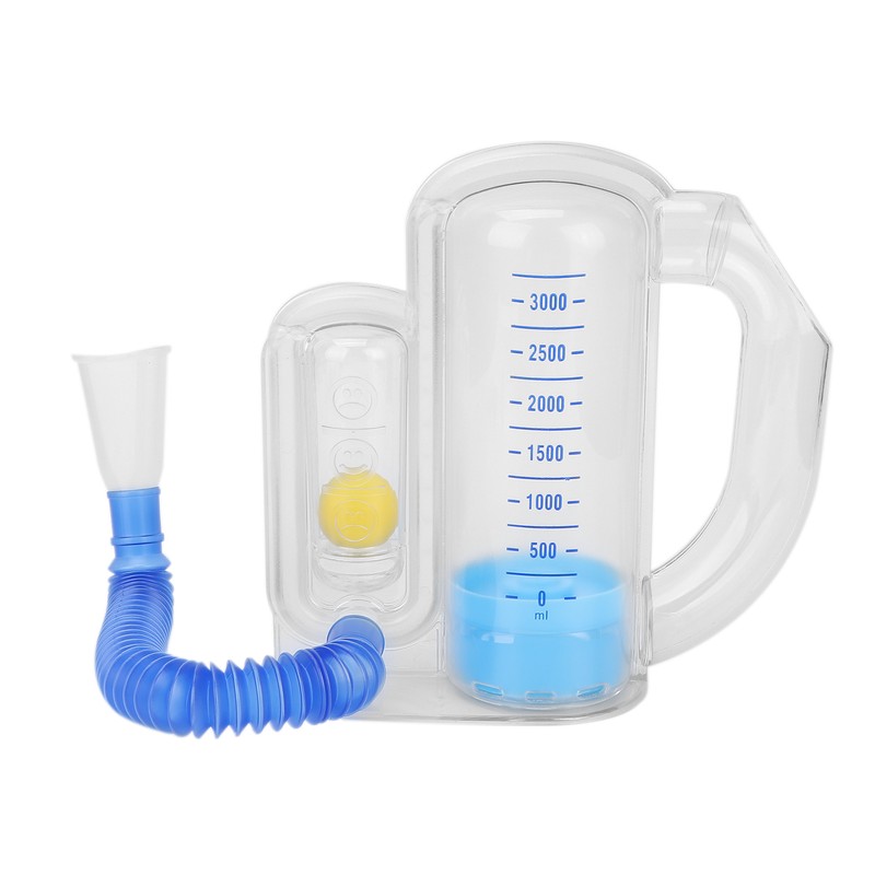 3000ml Spirometry Breathing Exerciser Lung Breathing Vital Capacity Training Tool