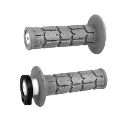 MX ODI Old Dutch International Rogue Off Road Lock On Motorcycle Grips - Grey
