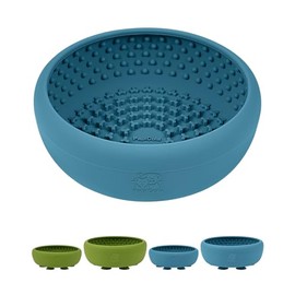 tazón para perros para lamer, tapete para lamer, tazón de alimentación lenta con fuerte succión, silicona sin BPA, tazón para lamer congelamiento para