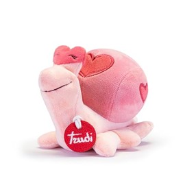 Trudi Snail Plush with Heart and Devotion for Lovers 16 x 32 x 20 cm Size M Celebration Valentine Model 52242
