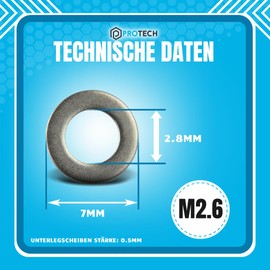 Protect Washers DIN 125 Stainless Steel A2 V2A Stainless Steel Washers