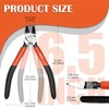 P.I.T. Wire Cutters, 6.5 Inch Ultra Sharp Flush Side Cutters