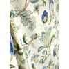 Brissac Sapphire Floral Linen Fabric