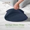 Cooling Pillowcases Queen Size Set of 2, Viscose Derived from