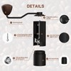 MAVO Manual Coffee Grinder, Wizard Hand Coffee Grinder, Capacity 25g