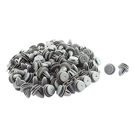 uxcell a15082900ux0067 100 Pcs Gray Plastic Weatherstrip Moulding Rivet