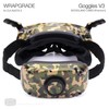 WRAPGRADE Skin Stickers Compatible with DJI Goggles 3 (Woodland CAMO)