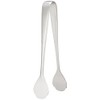 Endoshoji BKC03011 Professional Tongs, Wide Tips, Large, 18-0 Stainless Steel,
