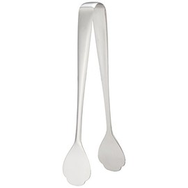 Endoshoji BKC03011 Professional Tongs, Wide Tips, Large, 18-0 Stainless Steel, Made in Japan