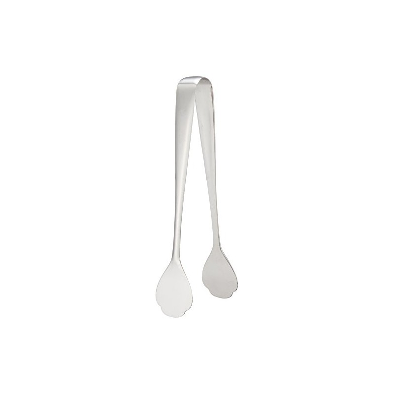 Endoshoji BKC03011 Professional Tongs, Wide Tips, Large, 18-0 Stainless Steel,