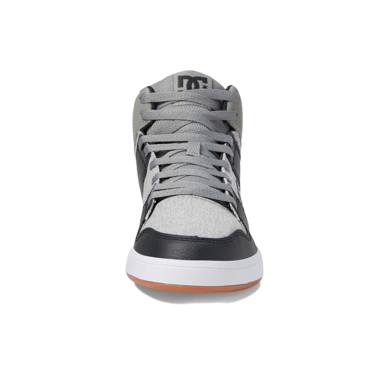 DC Men's Shoes Cure High Skate, 8 Grey