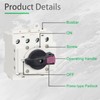 CNLonQcom Solar Isolator Disconnect Switch 32A DC 1500V 4 Poles