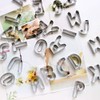 SurgeHai 26-Piece Large Alphabet Cookie Cutter Set (A - Z),