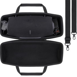 co2CREA Hard Travel Case Replacement for Xtreme 4 Portable Bluetooth Speaker (Black Case)