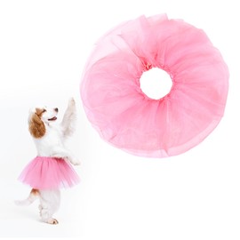 Dog Tutu Pink Tutu for Dogs, Cute Dog Dresses for Small Dogs Girl for Small and Medium-Sized Pets, Suitable for Birthday Parties, Wedding Photo Props Costumes