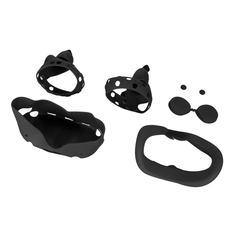 5 in 1 Silicone Cover Set for Quest 2 Includes