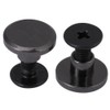 Wytino Brass Rivet, 20sets Rivet Buttons Press Studs Brass Flat
