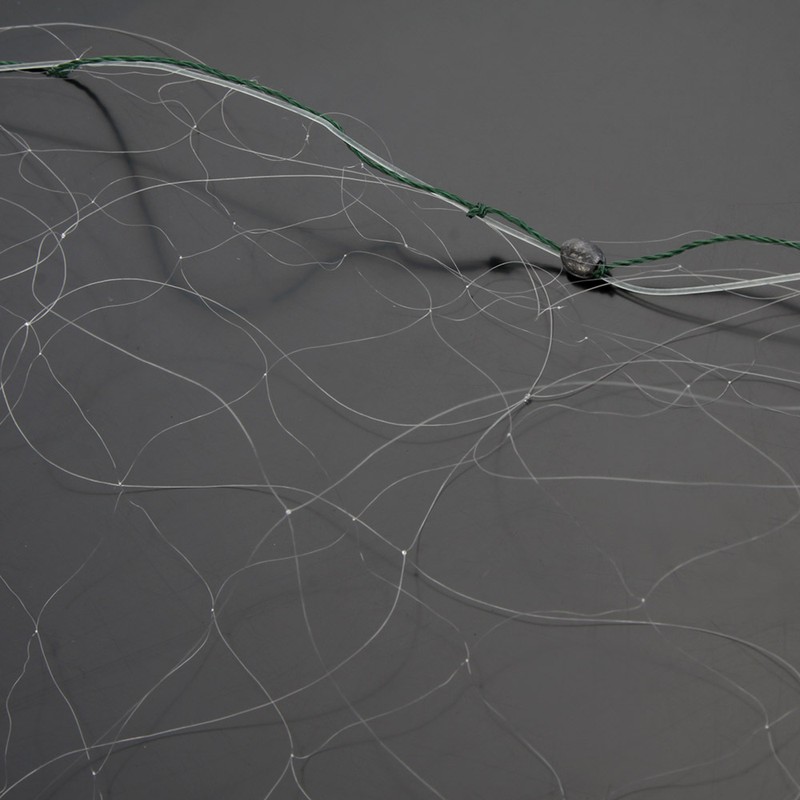 Lixada 25m 3 Layers Monofilament Fishing Fish Gill Net with