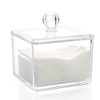 Kamay's Transparent Cube Cotton Ball Pad Swabs Q-Tips Make Up