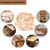 300 Pcs Wooden Dowels Assorted, M6 M8 M10 Wood Plugs