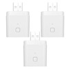 Mingzhe 3PCS Tuya Micro 5V Wireless USB Smart Adaptor Flexible