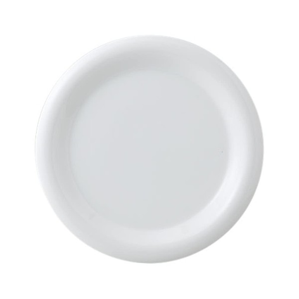 Yamashita Kogei 772651232 Plate, White Alto 10.6 inches (27 cm), Dinner Approx. 10.8 x 1.4 inches (27.3 x 3.6 cm)