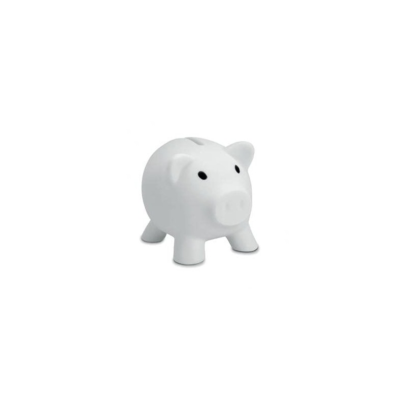Piggy Bank PVC Soft Body Vibrant Colour Novelty Money Box