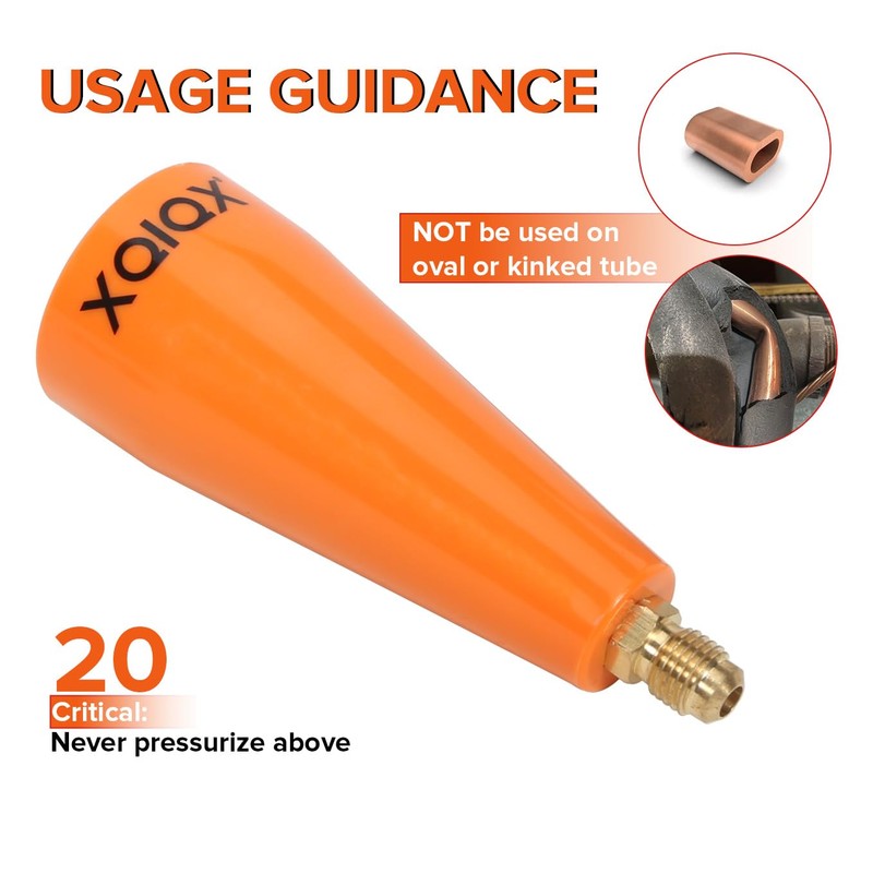 XQIQX TFXNPB Nitrogen Purge Boot, HVAC Nitrogen Purge Tool for