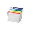 Pendaflex 50981 Clear Poly Index Folders, Letter, Assorted Colors, 10/Pack