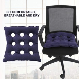Inflatable Bedsore Cushion, Inflatable Orthopaedic Seat Cushion, Anti Pressure Sore Inflatable Air Cushion, Wheelchair, Office Car, Air Cushion Seat for Cars, Sofas, Offices and Wheelchairs (420 mm x