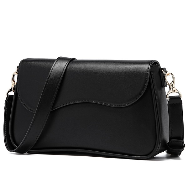 molshine Women's Shoulder Bag PU Leather Shoulder Bag Fashion Messenger