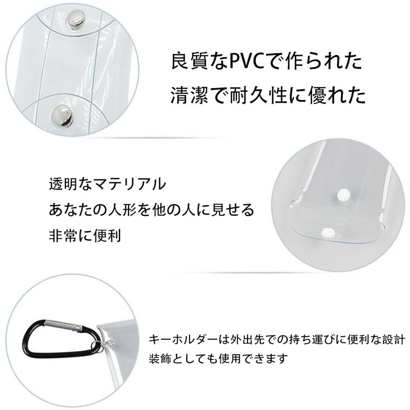 Walk Bag, PVC Blind Case, Cartoon Pouch, Coin Transparent Key
