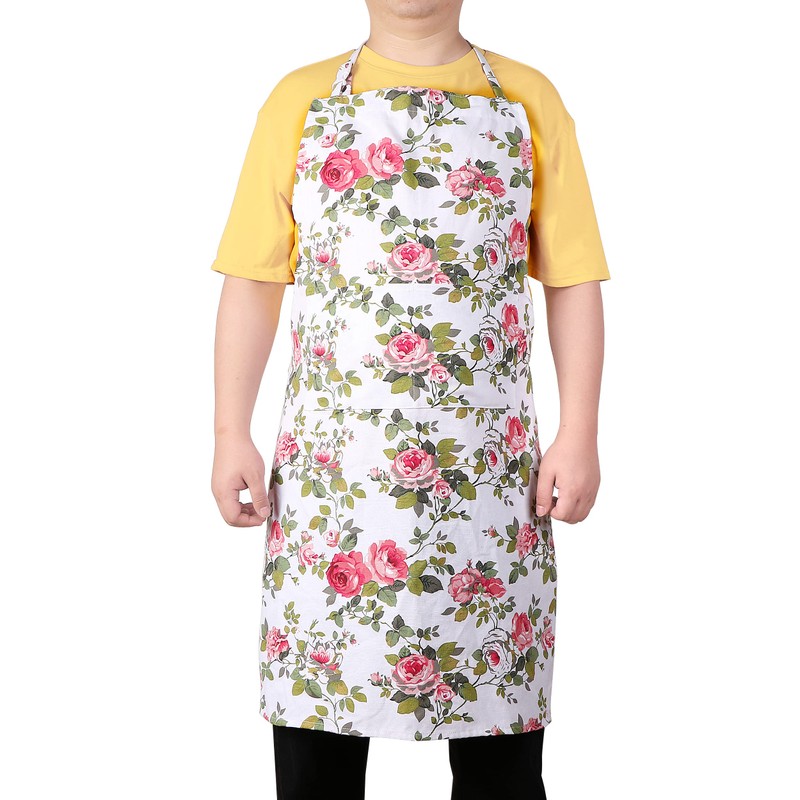 Sanlykate Extra Large Canvas Cotton Apron for Men & Women,