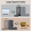 Gardner Pet Automatic Gravity Cat Food Feeder and Water Dispenser