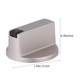 TEHAUX 4Pcs Metal Stove Control Knobs Durable Replacement for Gas Furnaces Easy to Operate Kitchen Accessories for Home and Restaurant Use Lightweight and Compact Design