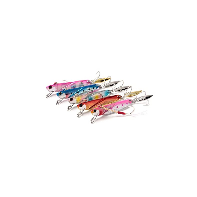 Jackson SGR Gold Rainbow Metal Jig Overflying Daniel Blade 3.3