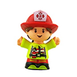 Replacement Part for Fisher-Price Little People Helping Others Firetruck Playset - FMN98 ~ Replacement Fire-Fighter Figure