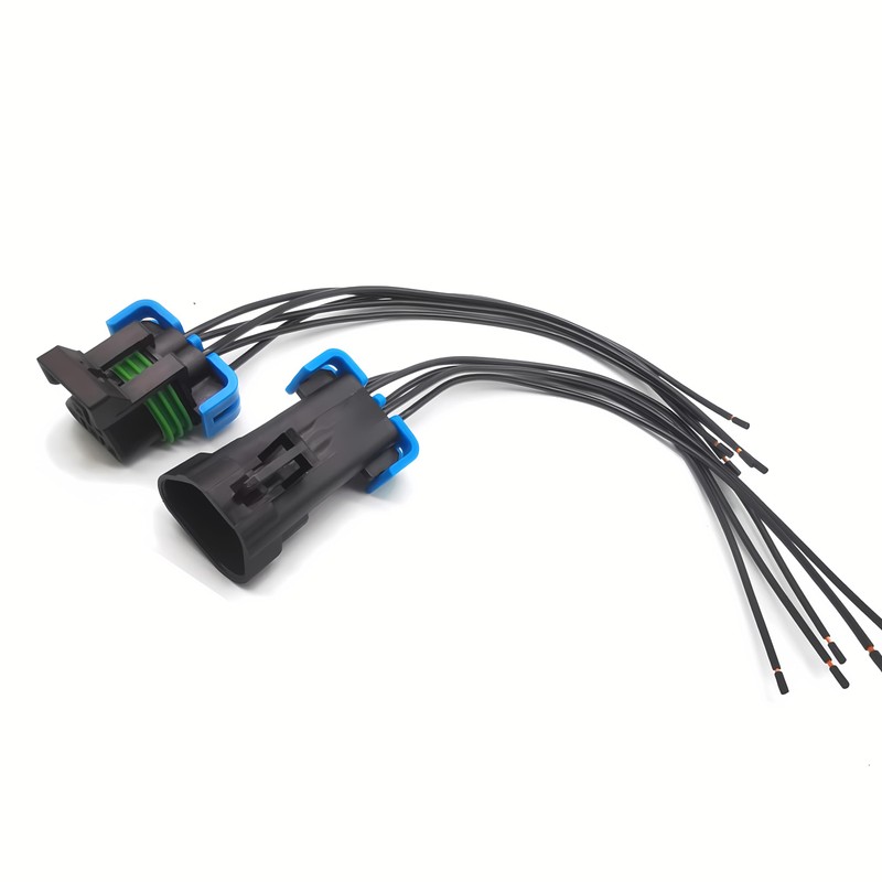 5 pin Headlight Assembly Male and Female Sealed Pigtail Connector