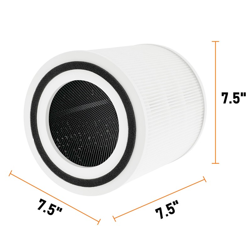 ORIGPARTS TT-AP005 OEM Replacement Filter for TaoTronics Air Purifier, 3-in-1