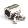 (6 Pieces) M6 Hand Twist Wire Rope Clamp 304 Stainless