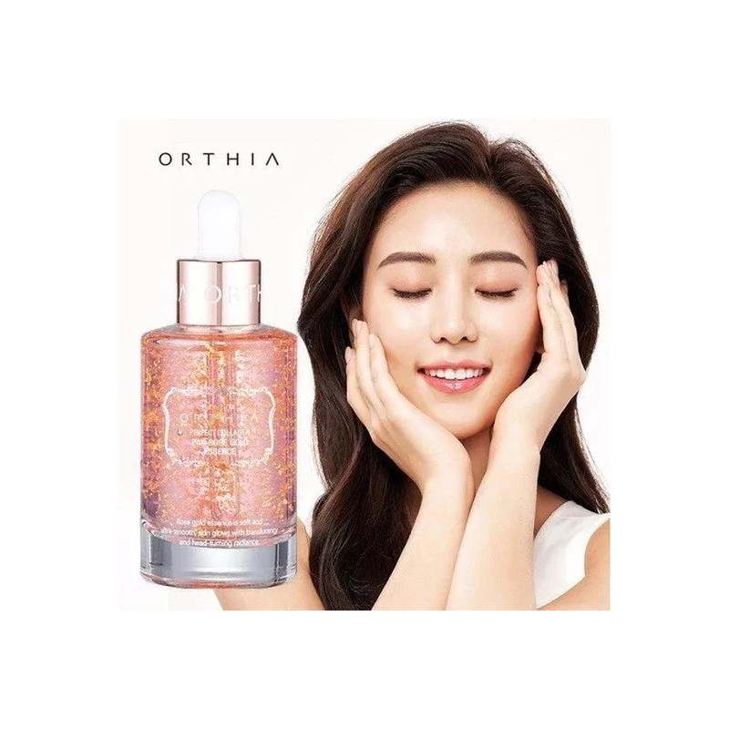 Coreana ORTHIA 24KRosegold Serum សេរ៉ូមផ្កាកុលាប24kមុខសររលោងមានសំណើម 50ml