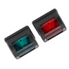 Pair of IP66 Signal Lamp Red Green LED Navigation Warning