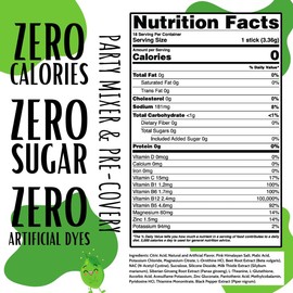 2THIRTY Hydration & Precovery Mixer | No Sugar, Zero Calories | Electrolyte Powder Packets + Vitamin B12, Aminos & Natural Herbs (18 Pack, Limeade)