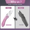 Box Cutter, Folding Utility Knife with Aluminum Handle, Heavy Duty