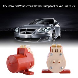 Windscreen Washer Pump, Universal Windscreen Washer Pump for Car, Van, Bus, Truck