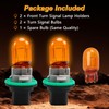 KPALAG 2PCS Park And Turn Signal Light Sockets & Bulbs