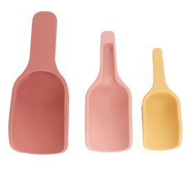 3Pcs Sensory Play Spoon Set Silicone Educational Baby Sensory Toy for Infant Newborn